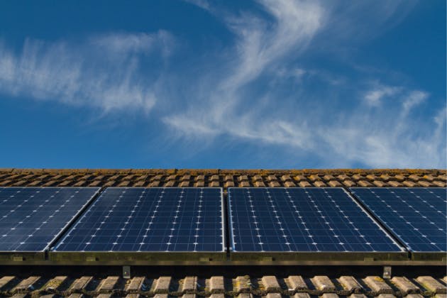 Solar PV system in West Sussex